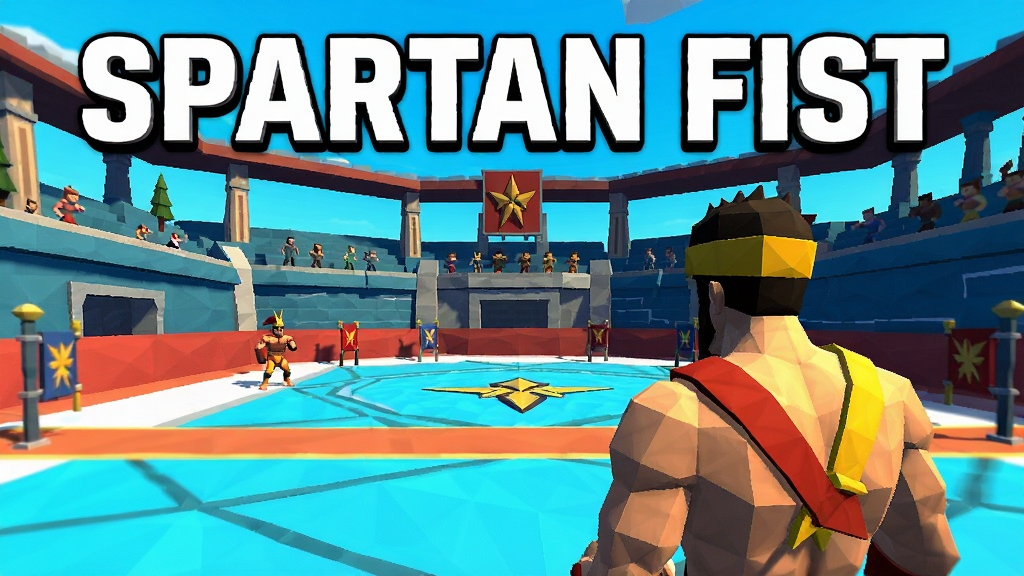 ˹�ʹ�֮ȭ(Spartan Fist) �������ͼ����ʾ����������������˹�ʹ���ʿ����һ�˳��ӽǣ��Ͷ���η��ɫ������