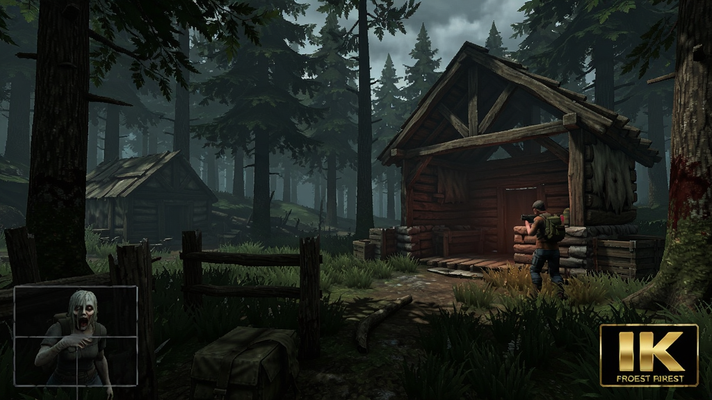 ɭ��(The Forest) ��Ϸ���� Ұ������ ���� �ֲ���Χ 4K дʵ���
