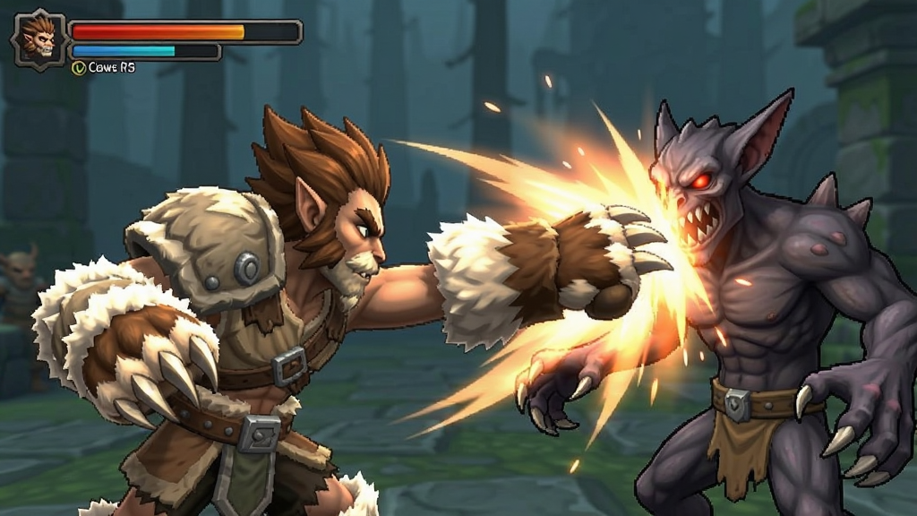 ë���׵�צ��(Claws of Furry) ��Ϸս������ չʾ����ʹ��צ�����������ս��