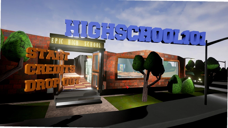Highschool101����ģ������Ϸ��ͼ
