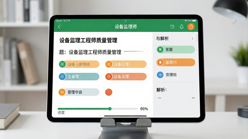 ���壺һ��ƽ����Ժ���չʾ���豸����ʦ����������棬���Ϊ�����ı����Ҳ�Ϊ����ѡ����������򡣲��֣�ƽ�������������֧���ϣ���Ļ����ۿ��ߣ������Ǽ����鷿�������Ű棺��Ļ����������������ѡ���Բ�ɫԲť���֣��·���������ʾ��ɰٷֱȡ���񣺽�����APP������Ʒ�񣬽���ɾ�����ɫ���ɫ��׺ǿ���ص㡣ϸ�ڣ�����������ʾ���豸��������ʦ�������������������Ͻ��м�ʱ��ͼ�ꡣ���ʣ�4K���壬͸����ȷ���޶���Ԫ�ء�