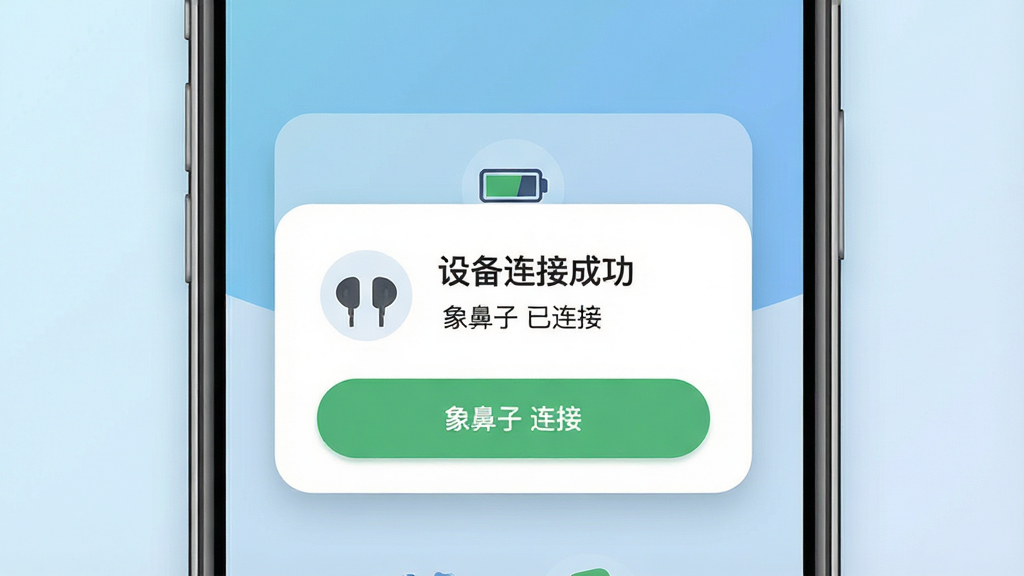 ��д��ͷչʾ������ӡ��ֻ�Ӧ�ý��棬����Ϊ���豸���ӳɹ�������������Ϊǳ��ɫ���䡣�������ֻ�����Ϊ�������չʾ������������ʾ����ͼ�ꡢ����ͼ�������Ӱ�ť�����Ϊ��ƽ��UI��ƣ�ϸ�ڰ���Բ�ǿ�Ƭ�������Ӱ�����ֱ�ע������� �����ӡ������������ɾ����޶���Ԫ�ء�