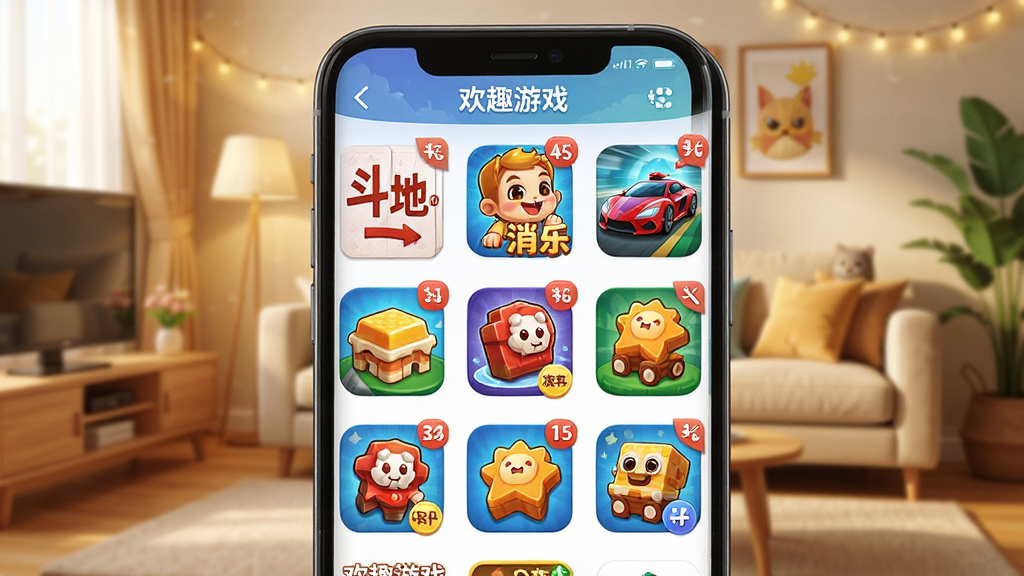 ��������Ϊ��ȤAPP��Ϸ���������ͼ���չʾ����������ܰ�����ڿ������ֻ���Ļ�Ŵ�չʾ�Ŷ������������֡���������Ϸͼ�����񣬲��־Ź������У��Ű��������򣬷������������ϸ�ڰ�����Ϸ�Ǳ��롰��Ȥ��Ϸ������������ϸ��ɾ����޶���Ԫ��