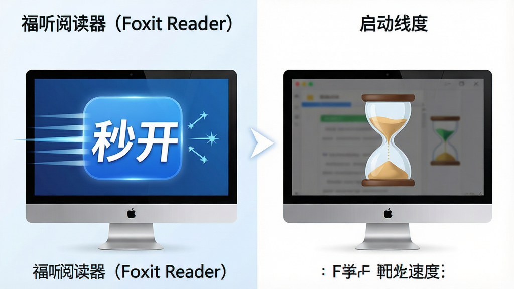 һ�ŶԱ�ʾ��ͼ�������ǡ�����Ķ�����Foxit Reader��������һ����������ͬ�����ϵ������ٶȶԱȣ�����Ķ���һ����ʾ���뿪���������ø����˶�������ʾ����һ����ʾ������ɳ©�����ֲ������ҷ����Ա���ʽ�������ֱ�ۣ�ϸ����ͻ������Ķ����Ŀ�������ͼ�꣬���ʸɾ��������޶���Ԫ�ء�