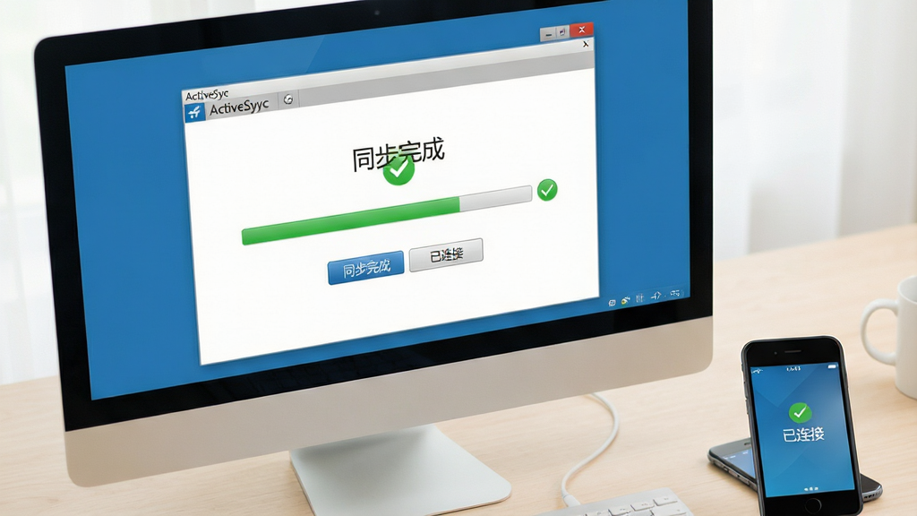 ���壺�û����ڲ��������ϵ�ActiveSync�������棬������ʾͬ������������ɫ�Թ����Ա��ֻ���Ļ������ʾ�������ӡ������֣�������Ļռ�ݻ�����Ҫλ�ã��ֻ��������½ǡ��Ű棺���沼����������ť��ȷ������ִ���ƽ��������Ϊǳɫ����̨��ϸ�ڣ�������Ļ���С�ͬ����ɡ��������ֻ�״̬����ʾʱ�䡣���ʣ��ɾ��������޶�����Ʒ��