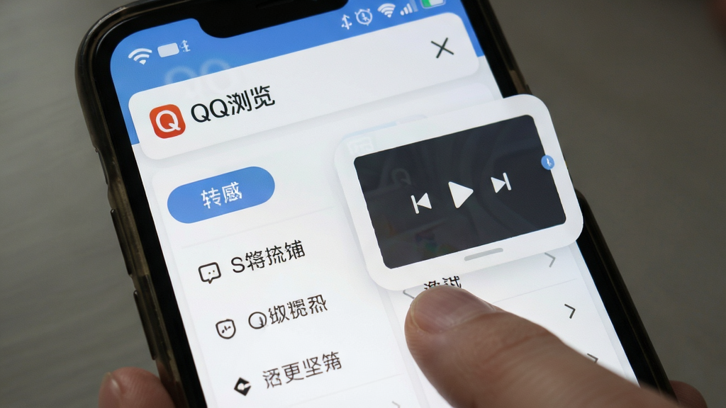 QQ������ƶ��˲�������ͼ������Ϊ�ֻ���Ļ����ʾQQ�������ҳ��˵�����������С��������ͻ����ָ����Ľ����������Ű�ֱ�ۣ��������дʵ��ϸ�ڰ�����������ͼ���������ʾ������ϸ�壬�ɾ��޶���Ԫ��