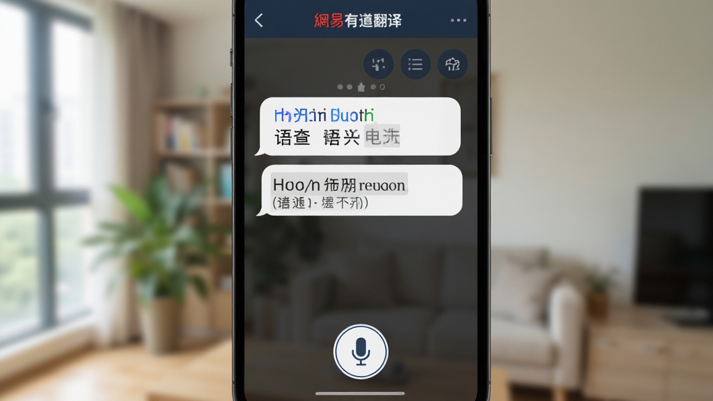 һ�š������е����롱�ֻ����������빦�ܵĲ�������ͼƬ����Ļ�·�����˷簴ť���м�������ʾ��Ӣ�Ķ��յķ������ݣ�����Ϊ���ڻ������������Ѻã�����ֱ�ۣ������������޶���Ԫ��