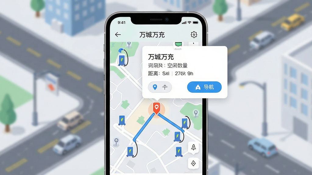 ���壺�ֻ���ͼ������ʾ������վͼ�꣬����һ�����Ϊ�������䡱��վ�㱻ѡ�в���ʾ��ϸ��Ϣ��Ƭ�����֣����ֻ���ĻΪ�Ӿ����ģ���Χ����΢�ĳ��е�·�������Ű棺��Ϣ��Ƭ���ڵ�ͼ�Ϸ���������ȷ������ִ���ƽ��UI��Ʒ��ɫ���������������⡣ϸ�ڣ���ͼ·����������Ƭչʾ���׮���͡����������������롰��������ť�������С������䡱���������ʣ��������ȣ�����ɾ����࣬�޶���Ԫ�ء�