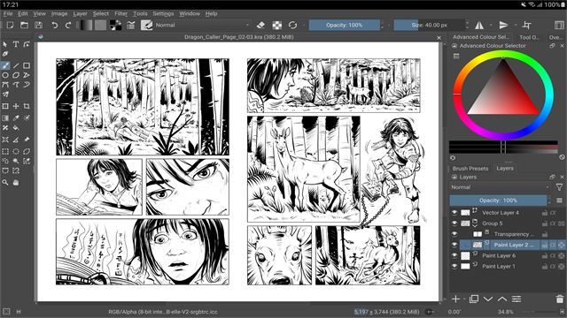 Krita KRITA绘画软件截图