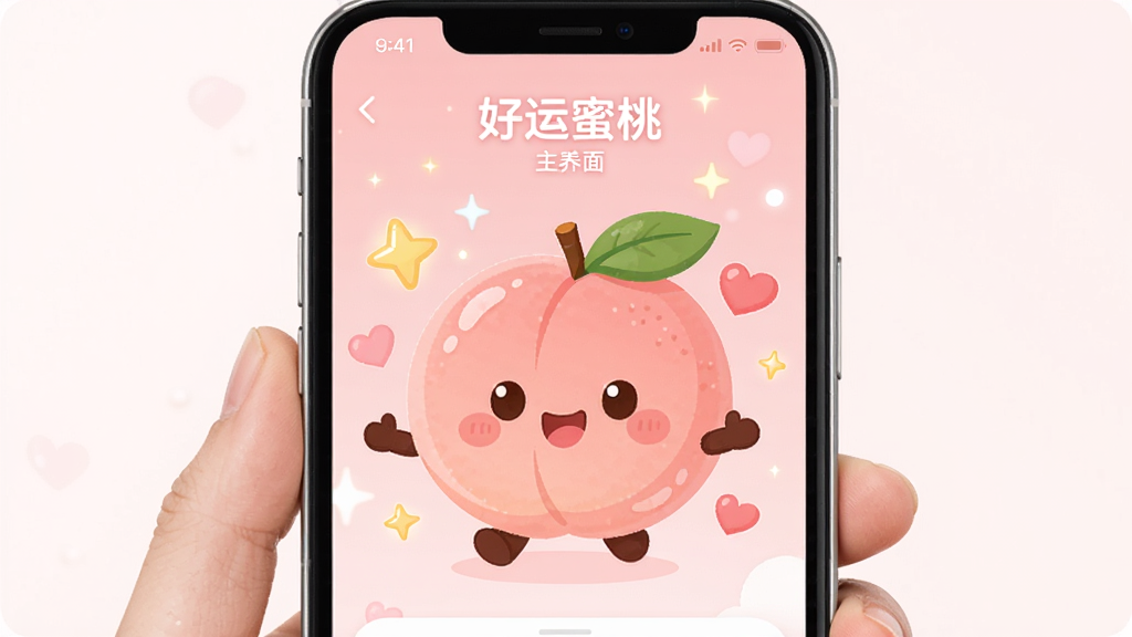 ��������������չʾ��һ����Ϊ�������ҵ�APP���ֻ���Ļ���У�������������£������Ǳ�����֭�����ҿ�ͨ������Χ�������밮�Ĺ�Ч�����ּ��󷽣��Ű����ʣ�ɫ��������죬UI����ִ���ƽ�������廭�ʣ��ɾ��޶���Ԫ��