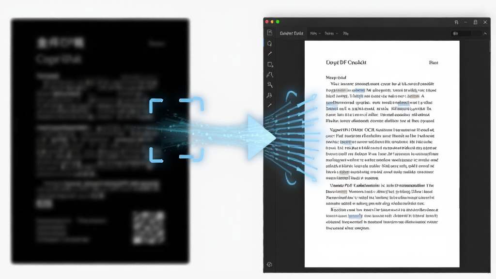 һ�Ž���PDF�༭��OCR���ܵĸ���ͼ�����Ϊһ��ģ����ֽ��ɨ���ĵ�ͼƬ���Ҳ�Ϊ����������ʶ����������ɱ༭���֣��м��ü�ͷ���Ӳ�����ɨ������Ч������ת�����̣�������࣬ͻ������ʶ����ת�����ܣ����ʸɾ��޶���Ԫ�ء�