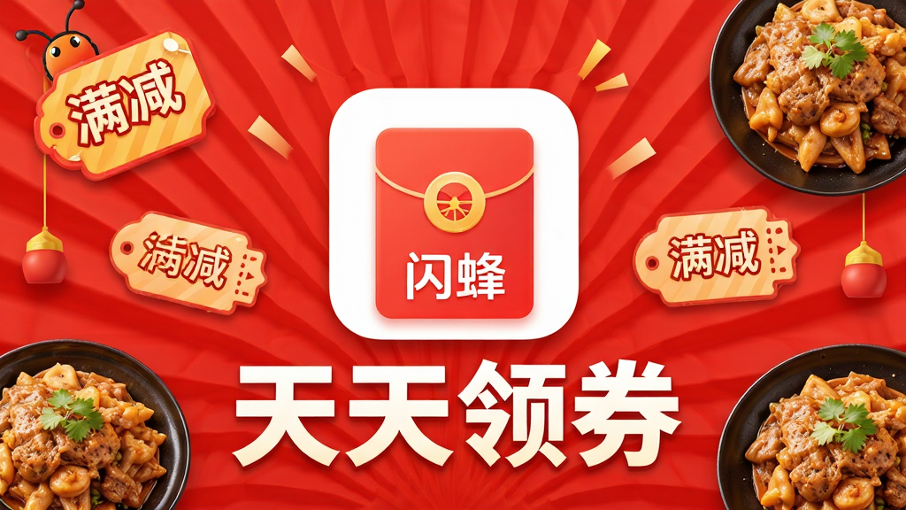 �����Żݻ��������������Ϊ��ɫ������չʾ�����䡱APP���ͼ���롰������ȯ����������Χ��������ǩ����ʳͼƬ��׺�����־��жԳƣ����ϲ����ã�����������ϸ�ڷḻ�����ʸ��壬�ɾ��޶���Ԫ��