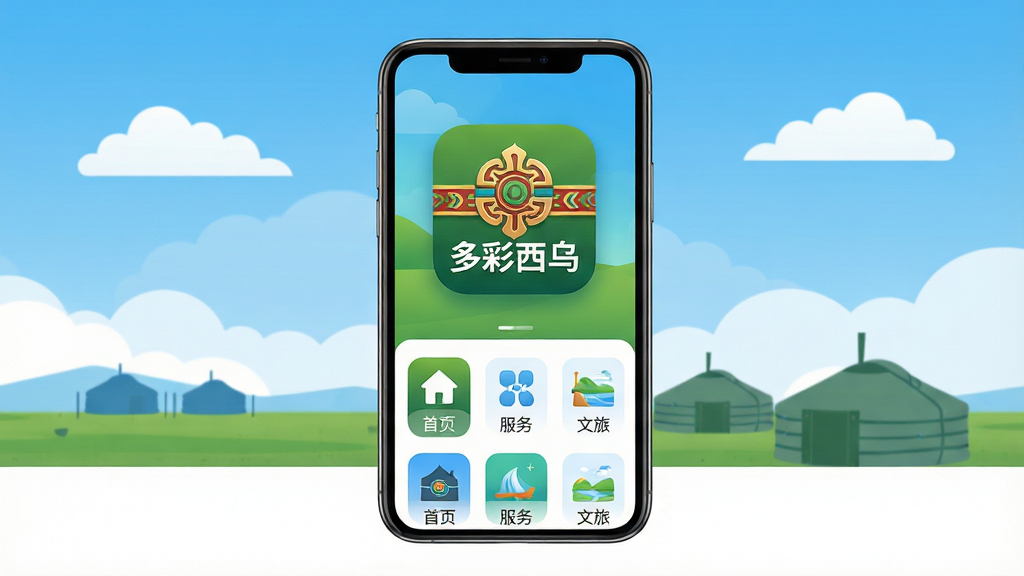 ���壺�������APP�ֻ�����չʾ����Ļ��������ʾ��������ڡ�Ӧ��ͼ���������湦��ģ�顣���֣��ֻ����У���Ļ���ݸ���������Ϊ���Ĳ�ԭ����������ɹŰ���Ӱ���Ű棺�ֻ���Ļռ�ݻ�������Լ60%���������׸ɾ�������UIͼ�������ɱ档��񣺱�ƽ���ִ���Ʒ��ɫ��������������ɫ��Ϊ��ԭ�����������ϸ�ڣ�Ӧ��ͼ������ɹ��崫ͳ��������Ļ�пɼ�����ҳ���������񡱡������á������ֱ�ǩ�����ʣ�4K������Ⱦ��ɫ�ʱ�����Ȼ���ɾ��޶���Ԫ�ء�