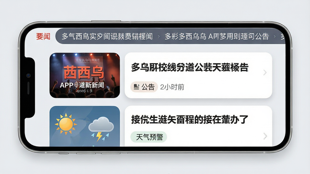 ���壺�������APP��Ѷҳ�棬����Ϊ�������������·�Ϊ�������ſ�Ƭ�����֣��ֻ�����չʾ�����Ϊ���ŷ�������ͼ���Ҳ�Ϊ�����뷢��ʱ�䡣�Ű棺��Ƭʽ���֣�Բ�Ǿ�����ƣ����ű���Ӵ���ʾ������ִ����ſͻ��˷�񣬱���Ϊǳ��ɫ����Ƭ��ɫ����Ӱ��ϸ�ڣ�ͼƬ�пɼ���Ҫ�š��������桱��������Ԥ�����ȱ�ǩ���������ʣ�����ϸ�壬ɫ����ͣ��޶���Ԫ�ظ��š�