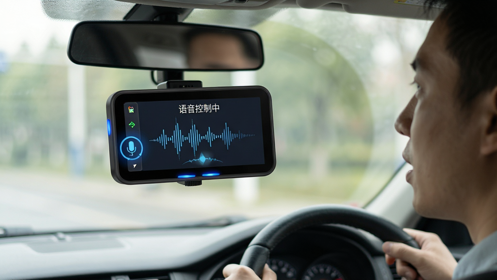 ���壺��ʻԱ�ڳ���ʹ��Roadcam IOT�������ƹ��ܣ�����˵������¼���ϵ���˷�ͼ�����𣻲��֣�����ӳ����ӽ����㣬��¼�ǰ�װ�ڵ��粣�����룬��ʻԱ�����������Ű棺��¼����Ļ��ʾ�����������С������������������������дʵ��񣬳��ڹ�����ͣ�ϸ�ڣ���������ͼ���г��֣���¼��ָʾ��Ϊ��ɫ�����ʣ����壬�ɾ����޶���Ԫ��