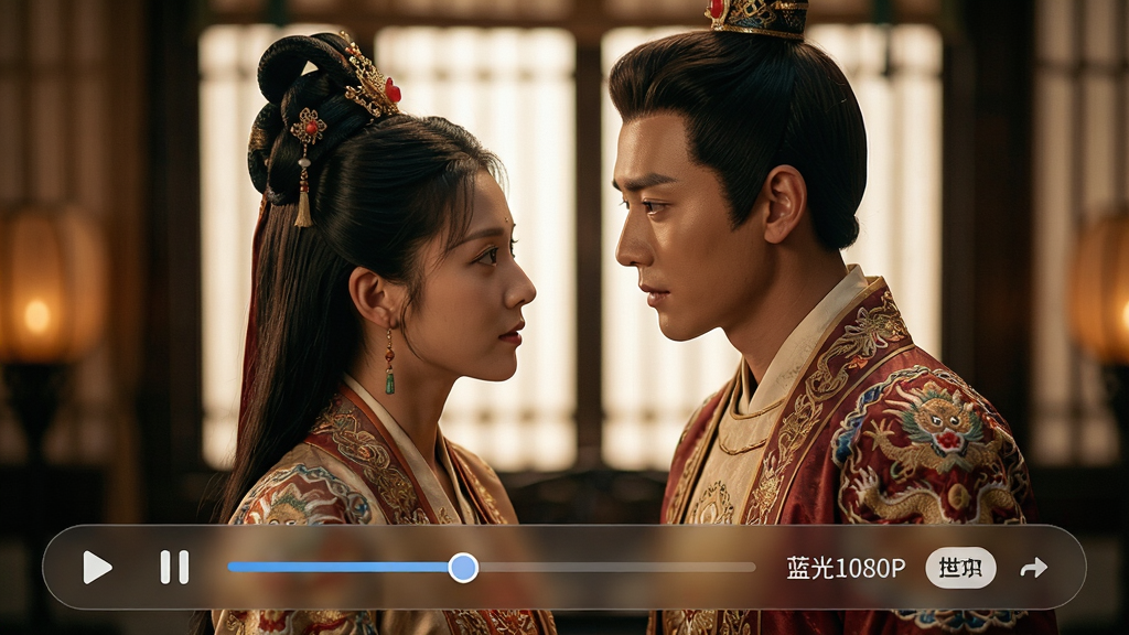 ���壺�����Ρ�����������ȫ������һ�����澫���Ĺ�װ�磬��������Ů�������Ż������ζ��ӡ����֣�ȫ������ռ�������Ӿ����ģ��ײ�������͸������������������/��ͣ�����������������л���ť���Ű棺��������ťͼ���࣬������ѡ����ʾ������1080P�����������ӰԺ���Ӿ���񣬻���ɫ����ů������ͻ����ϸ�ڣ�����Ƥ���������������δ���ϸ�ڷḻ����ӰЧ����ʵ��������Բ���¡����ʣ���Ӱ�����ʣ��߶�̬��Χ��ϸ������������ɾ����޶���Ԫ�ء�