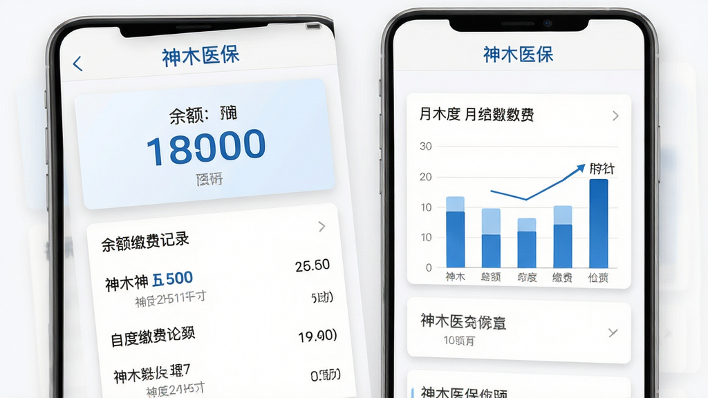 ���壺��ľҽ��app���˻���ѯҳ���ͼ����ʾ����������¶Ƚɷ���״ͼ�����֣�ҳ���Կ�Ƭʽģ��չʾ���Ϸ�Ϊ������֣��·�Ϊ�ɷѼ�¼�б����Ű棺��Ϣ�㼶������������ִ����Ŀ���б���Ŀ��������񣺼������磬������ɫ����Ƭ��ǳ��ɫ��Ӱ��ϸ�ڣ�ҳ�涥����ʾ����ľҽ������������״ͼ��ɫ��������һ�¡����ʣ�����ϸ�壬�޶���Ԫ�ء�