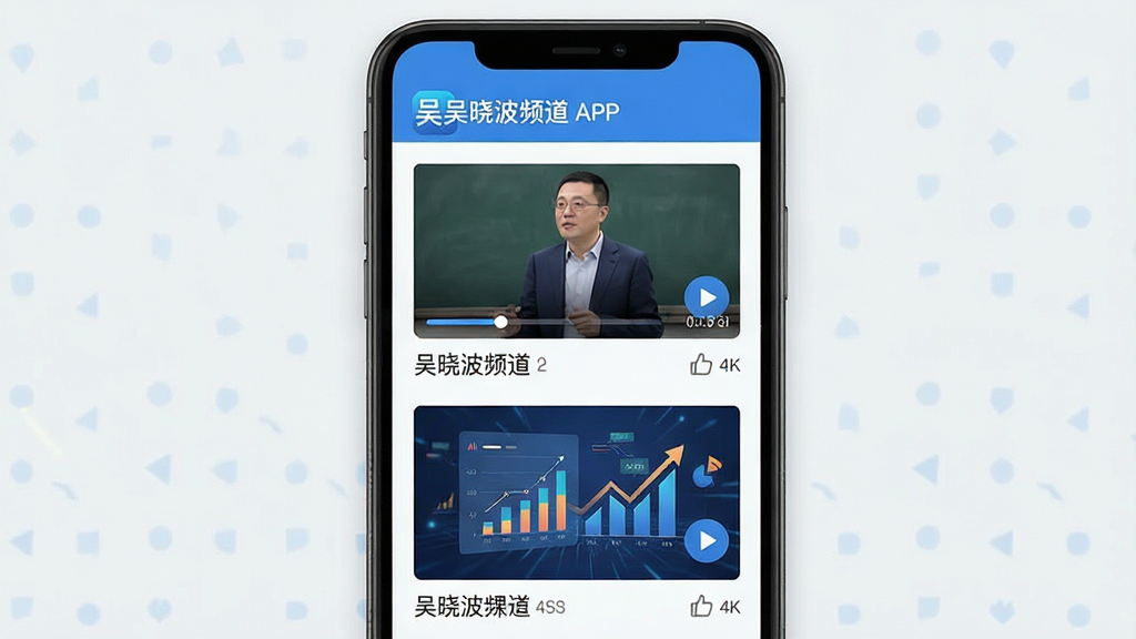 ���壺�ֻ���Ļչʾ������Ƶ��APP�ڵ���Ƶ�γ��б������֣��ֻ����У���Ļ���ж���γ̷�������ͼ�������С�������Ƶ����Ӧ�����ƣ��Ű棺��������б�ʽ���֣�����ͼ�������У��Ҳ��в��Ű�ťͼ�꣬�·��пγ̱������֣���񣺱�ƽ��UI��ƣ���ɫ��ɫ�������������ϸ�ڣ�����ͼ�а�����������ʦ���ε�ʵ�Ļ�����ͼ����������Ļ�ϻ���ʾ���Ž�������������������ʣ�4K���壬�ɾ��޶���Ԫ�ء�
