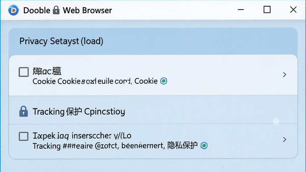 һ����дͼƬ��������Dooble Web Browser����˽���ý��棬����Ϊ�б�ʽ����ʾCookie�����͸�������ѡ���������ˣ���ɫ��Ϊǳ��ɫ��ϸ����ͻ������˽���������������ʸɾ��������޶���Ԫ��