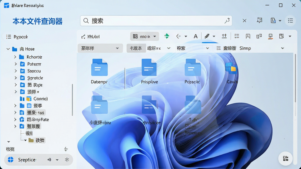 һ������������ĸ����ͼ����������ִ���Լ��Windows 11������Ϊ��״Ŀ¼���������Ҳ�Ϊ�ļ��б�Ԥ��������������Ŀ���������������ơ������ļ���ѯ��������ɫ����������ʾ�����Ͻǣ����岼�����������ʸɾ����޶���Ԫ��