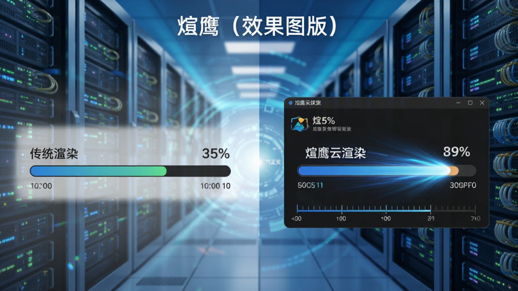 �������ơ���ӥ��Ч��ͼ�棩������չʾͼ���������Ϊ��ͳ������Ⱦ�������������Ҳ�Ϊ��ӥ����Ⱦ������ɵĶԱȽ��棬����Ϊ������ת�ķ�����������Ч�����岼�����Ҷ��գ����Ƽ���ǿ��ϸ�ڰ������Ȱٷֱ�������ʱ���ߣ����������ɾ�