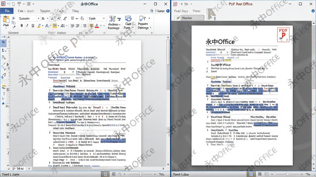 ���壺��д��ͷչʾ����Office���������ڴ�һ�����ӵ�Word�ĵ����Ҳ�ͬ����ʾPDFԤ���Աȣ������Ű���ȫһ�¡����֣����ҷ����Աȣ����Ϊ�༭���棬�Ҳ�ΪԤ�����ڡ���񣺸�����������ʵ��ǿ��ϸ�ڣ���Ļ��Ե��