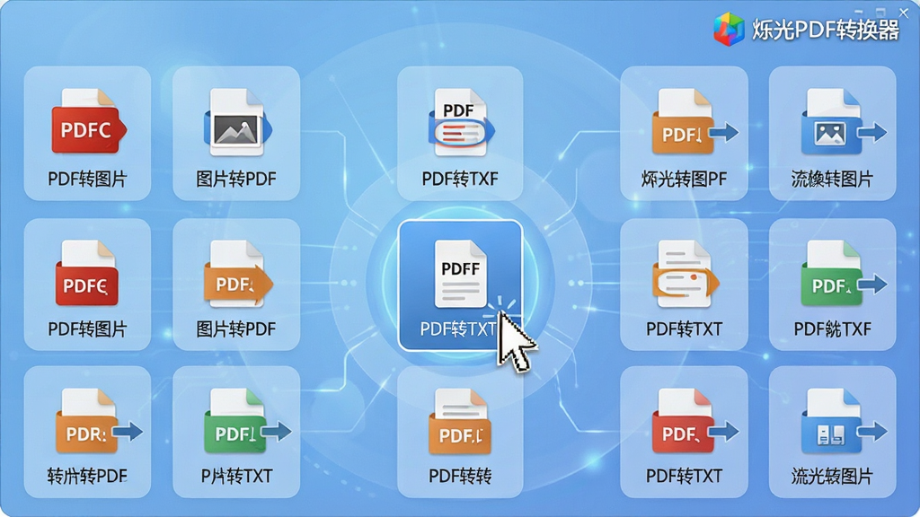 ˸��PDFת�����๦�ܸ�ʽת������չʾ����������Ϊ���������棬������״�����Ÿ��ָ�ʽת��ͼ�꣬������PDFתͼƬ������ͼƬתPDF������PDFתTXT���ȡ����ֲ������ķ���ʽ���������ͣ������һ�������ϲ�������ʾ������������͵ĿƼ������䣬������ִ���ϸ���ϣ�ÿ������ͼ���·������������ֱ�ע���������Ͻ��С�˸��PDFת��������Logo�����ʸɾ�ͨ͸��ɫ�ʴ���רҵ��ͻ����������ȫ���Ҳ���ֱ�۵��ص㣬�޶���װ��Ԫ�ء�