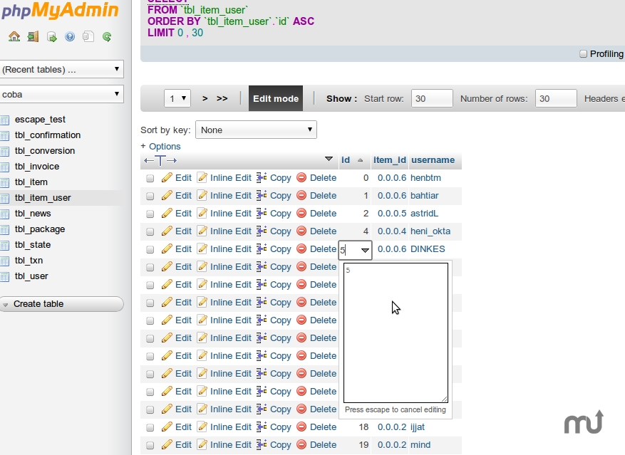 phpMyAdmin��ͼ