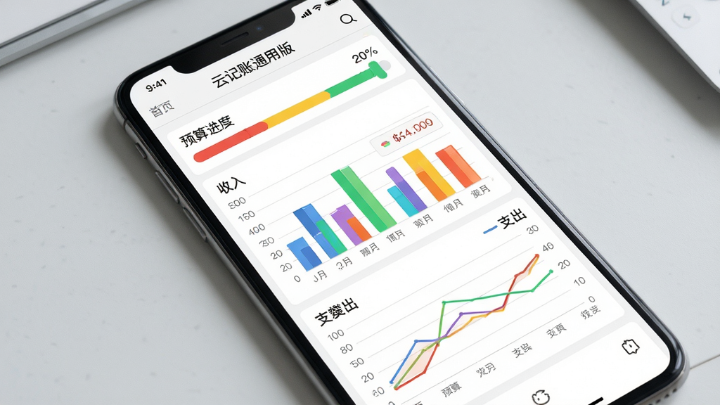 ��������Ϊ�Ƽ���ͨ�ð�APP�ı�������ҳ�棬��Ļչʾ��ɫ��״ͼ������ͼ��ͼ�ϱ�ע�����롱�롰֧�������ݡ����ֲ����ֻ�������ͼ������Ϊǳ��ɫ����̨�档�Ű���Ϊ���ݿ��ӻ����ͼ��ɫ�����ޣ�������ɫ��ϸ�ڰ������Ƽ���ͨ�ð桱��ҳ��������Ԥ��������Ժ������ɫ��ʾ�����ݱ�ǩ�����ɶ�����������������������ֱ���׶����޶���Ԫ�ء�