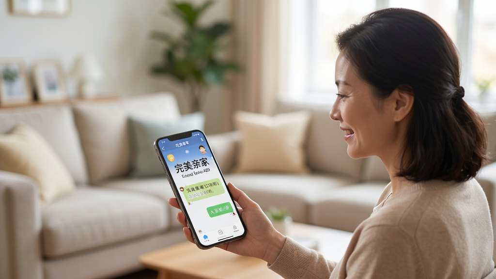 չʾ�����׼�APP�ļҳ���ͨ���棬һλĸ�������ֻ�������һλ�ҳ����죬�������С������׼ҡ�Ӧ�����ƣ�������ģ���Ŀ�����������дʵ��Ȼ����ܰ���������ʸɾ���ͻ���ҳ��ѹصİ��ĸУ��޶���Ԫ��