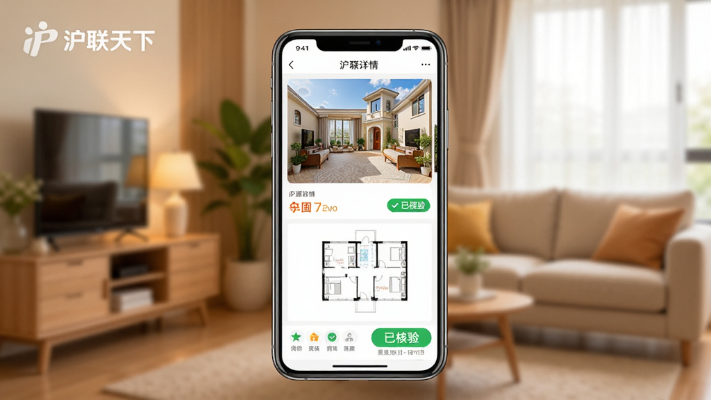 ����Ϊ��������APP�ڵķ�Դ����ҳչʾ��ҳ�������Դʵ����Ƭ���۸񡢻���ͼ�����Ѻ��顱����ɫ��ʶ���������ֻ���������Ϊ��������������ܰ�����ڼҾ�Ԫ�ء��Ű����࣬��Ϣ�㼶���������ƫ����רҵ������Ϣƽ̨�Ľ���չʾ��ɫ����ů������ϸ�ڴ��������������¡�ˮӡLogo�����ʸߣ��ɾ������