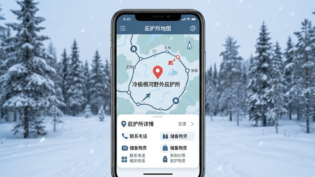 ���壺�ֻ�չʾ�伫���������еıӻ�����ͼ������Ϊѩ��ɭ�֡����֣���ͼ���У��ײ������ӻ������鿨Ƭ���Ű棺��·���ע������ͼ���ࡣ���дʵ��ͼ���ƽUI��ϣ�ɫ��ƫ�䡣ϸ�ڣ���ͼ����ʾ���伫����Ұ��ӻ�������ɫ��ǣ���Ƭ������ϵ�绰�봢�������б������ʣ��߷ֱ��ʣ��޶���Ԫ�ء�