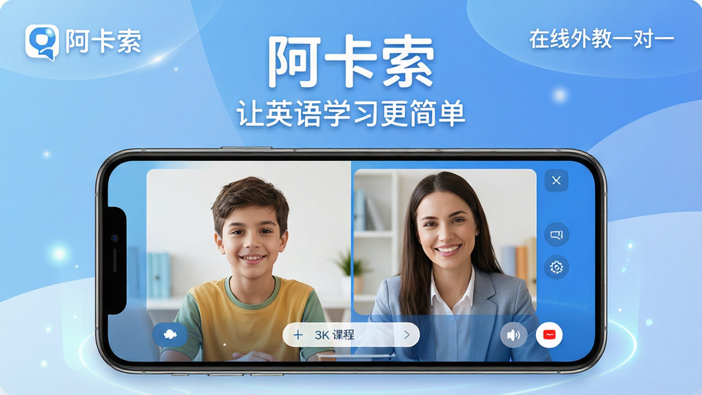 ���壺������App����չʾ���ֻ���Ļ�������һ��һ��Ƶ�ڿλ��棬ѧ������ʦ΢Ц����������������ʾ�γ������뻥����ť�����֣��ֻ����У���Ļ������Ŀ������Ϊ��͵���ɫ���䣬���С���������Ʒ�Ʊ�־�����������һ��һ���������Ű棺�����⡰��������λ�ڻ����Ϸ��������⡰��Ӣ��ѧϰ���򵥡������·������岼��ƽ�⡣��񣺿Ƽ������ִ��������ϣ�������ů��ɫ��������Ϊ����ϸ�ڣ�����ɾ����߹��ʸУ�ͻ����������γ����ݡ����ʣ�8K���壬ϸ����Ⱦ���ɾ��޶���Ԫ�ء�