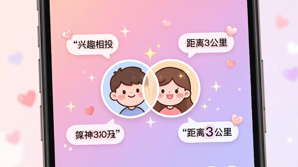 ͼƬչʾ�ֻ���Ļ�ϵ�ƥ��ɹ����棬���������ſ�ͨͷ���໥�ص�����Χ�С���Ȥ��Ͷ����������3������������ݣ�����Ϊ��͵ķ���ɫ���䣬���岼�־��У��Ű�ɾ������ɰ���ܰ��ϸ�ڰ�������ͼ���������Ч�������������޶���Ԫ�أ����ִ�����