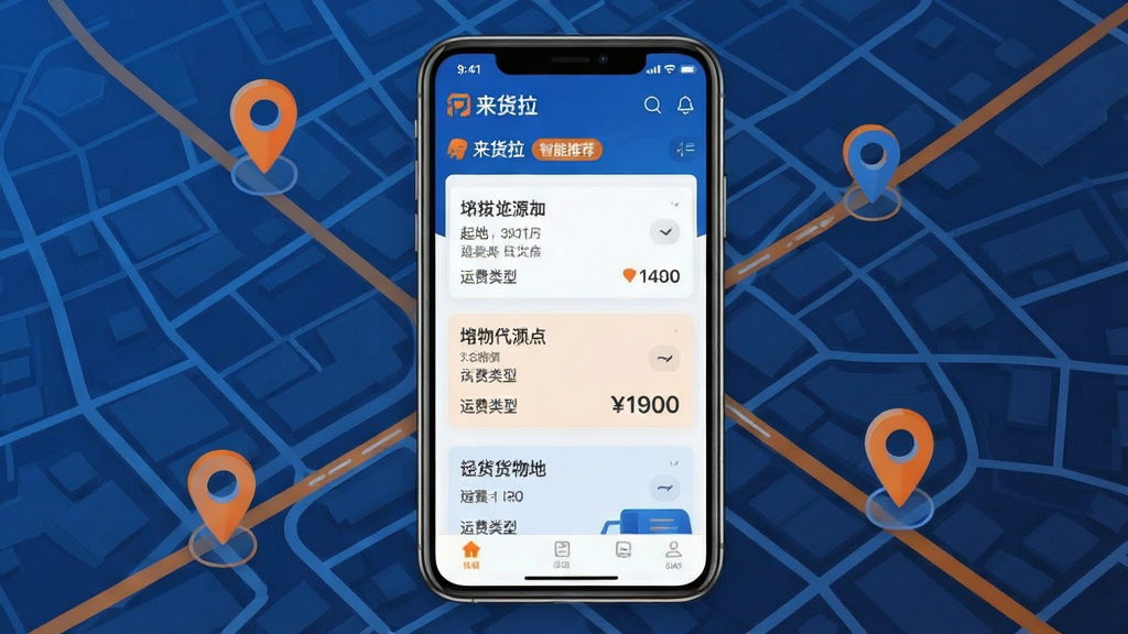 չʾ����������ƥ�书�ܵĽ����ͼ���ͼƬ���������ֻ���Ļ��ʾ������APP���Ƽ���Դ�б���ÿ����Դ��Ƭ������ֹ�ء��������͡��˷ѽ�����Ϊ����ĳ��е�ͼ�����붨λͼ�ꣻ����Ϊ�ֻ����У���ͼ�������������ܣ��Ű��������Ϣ�㼶���������Ϊ�Ƽ������ɫ��׺��UI��Ʒ磻ϸ�ڰ�����Ļ�ϵġ���������Logo�͡������Ƽ�����ǩ�����ʸ��塢�ɾ����޶���Ԫ�ء�