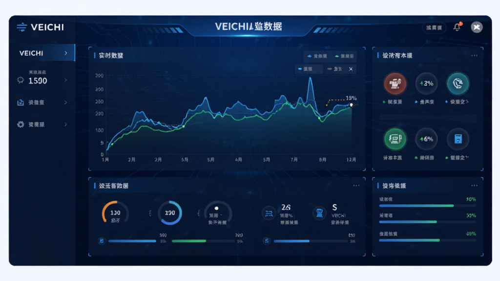 ���Ӿ�չʾVEICHI���ֻ��������棬����Ϊ�Ǳ��̷��������ʾʵʱ�����������豸״̬ͼ�꣬������������ɫ�Ƽ��н��䣬���������������Ű�����ϸ�ڰ������ݱ�ǩ�ͽ����������ʸ���ɾ��޶���Ԫ��