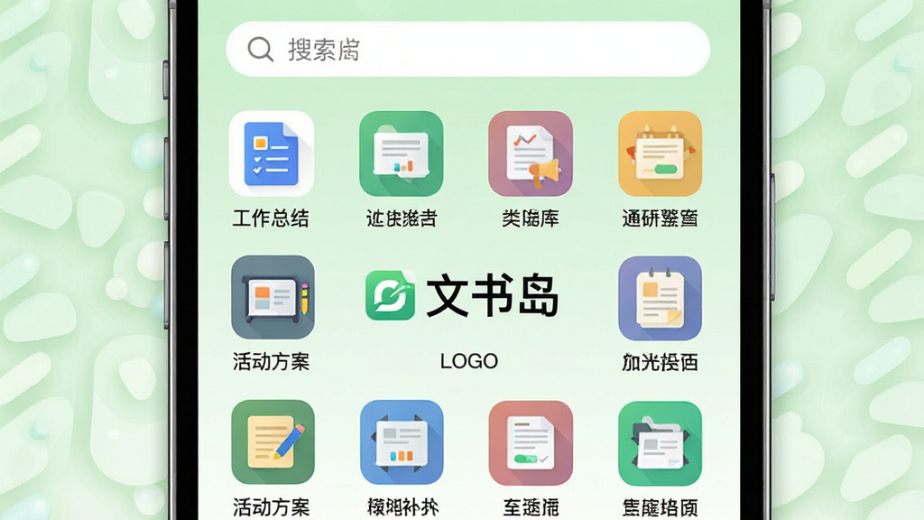 ���壺���鵺ģ���չʾ���ֻ���Ļ���ֶ��ģ����ࡣ���֣�����״���У�ÿ��ͼ�����һ��ģ�����͡��Ű棺����Ϊ���������·�Ϊģ�����ͼ�꣬�硰�����ܽᡱ�������������������¼�Լ������Ϊǳ��ɫ��ͼ��ɫ�ʷḻ��ϸ�ڣ�ÿ��ͼ���·���עģ�����ƣ���Ļ������ʾ�����鵺��LOGO�����ʣ������������޶������