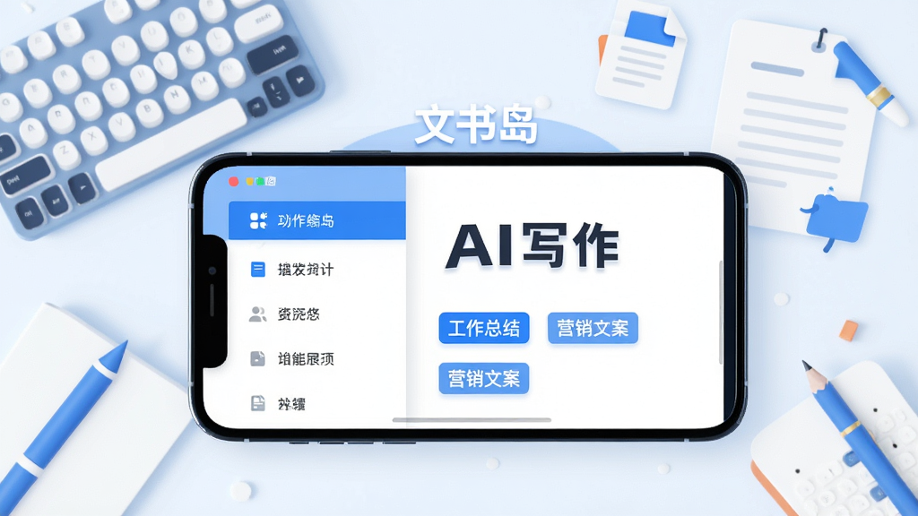 ���壺���鵺APP����չʾ���ֻ���Ļ��ʾ�İ����ɽ���������м��̺��ĵ�ͼ�ꡣ���֣����й�ͼ���ֻ�λ���Ӿ����ģ���Χ���Ƽ��Ĵ���Ԫ�ء��Ű棺�������������Ϊ�����б����Ҳ�Ϊ�����ı�Ԥ��������ͻ�������鵺�����ơ�����ִ���ƽ����ɫ����������ɫ��Ϊ��ɫ���ɫ��ϸ�ڣ���Ļ����ʾ��AIд���������������С������ܽᡱ����Ӫ���İ����ȱ�ǩ�����ʣ�������Ⱦ���ɾ��޶���Ԫ�ء�