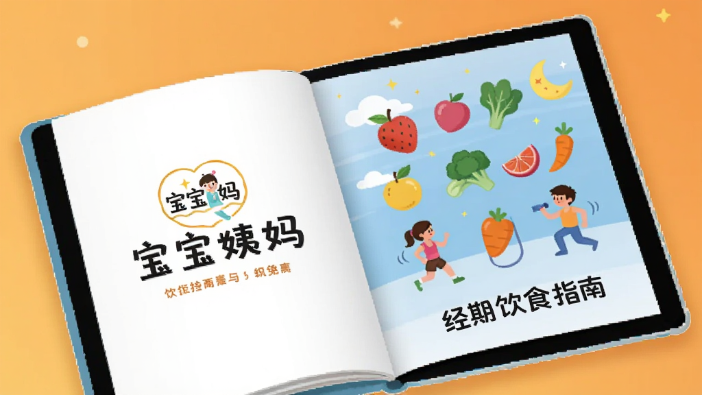 һ�������ĵ��������棬�����ҳ��ӡˢ�š��������衱Logo����⣬�Ҳ�ҳ����չʾ��ɫ�廭������ˮ�����߲ˡ��˶�С�ˡ�����ͼ�����·��С�������ʳָ�ϡ�����������Ϊ��ů��ɫ���䣬����������Բ廭�磬����ɾ����޶���Ԫ��