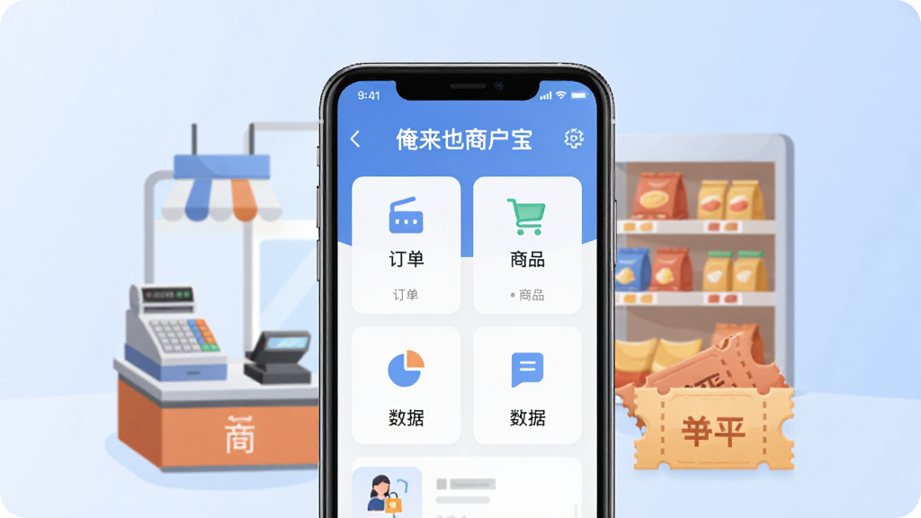 ��������չʾ�����ֻ����棬��Ļ��������ʾ������Ҳ�̻�����APP�����棬������������Ʒ�����ݵ�ͼ�꣬�ֻ���Χ�����ų��󻯵ĵ���Ԫ��������̨�����ܡ��Ż�ȯ�ȣ�����Ϊ��͵�ǳ��ɫ���䣬���岼�ָɾ���������ƽ����Ʒ��ϸ�ھ��£����ʸ��壬�ɾ��޶���Ԫ��