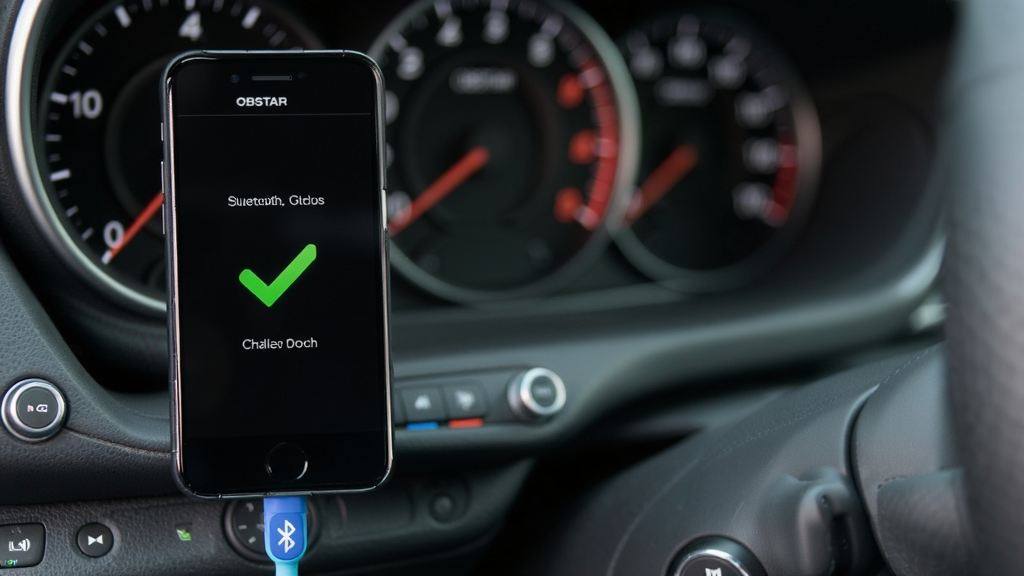 OBDSTAR�ֻ���������OBD�ӿڣ�������Գɹ�����Ļ��ʾ��ɫ�Թ��������������Ǳ��̣�������������๹ͼ�����ʸɾ�