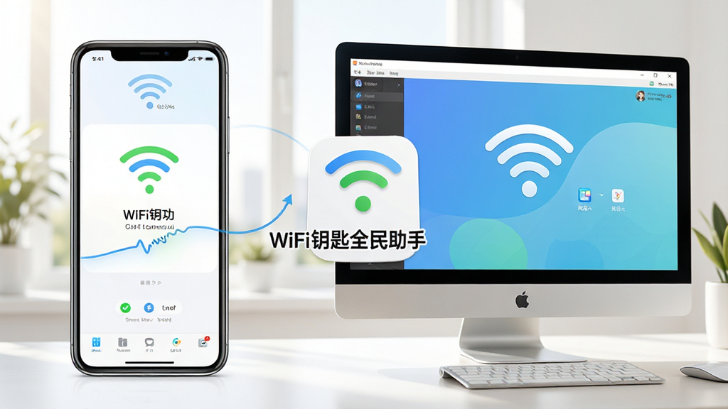 ���壺WiFiԿ��ȫ�������������ֻ��͵�����ͬʱʹ�õĳ��������֣����Ϊ�ֻ���Ļ��ʾ���ӳɹ����Ҳ�Ϊ����ģ�������档�Ű棺�м��С�WiFiԿ��ȫ�����֡���־�����дʵ�������������ϸ�ڣ��ֻ�����ʾWiFi������ͼ�꣬��������ʾ�������������ʣ����壬�޶���Ԫ�ء�