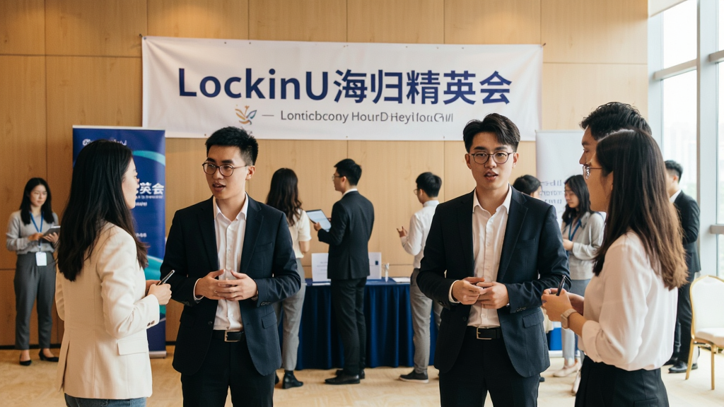 һ��LockinU������Ⱥ���»��Ƭ���ͼƬ������Ϊ��������רҵ��ʿ�������Ļ�����н�̸�������С�LockinU���龫Ӣ�ᡱ���������Ϊ��ǹ�ͼ�������Ȼ��ʵ��ɫ����ů��ϸ�����������ʸɾ����޶���Ԫ��