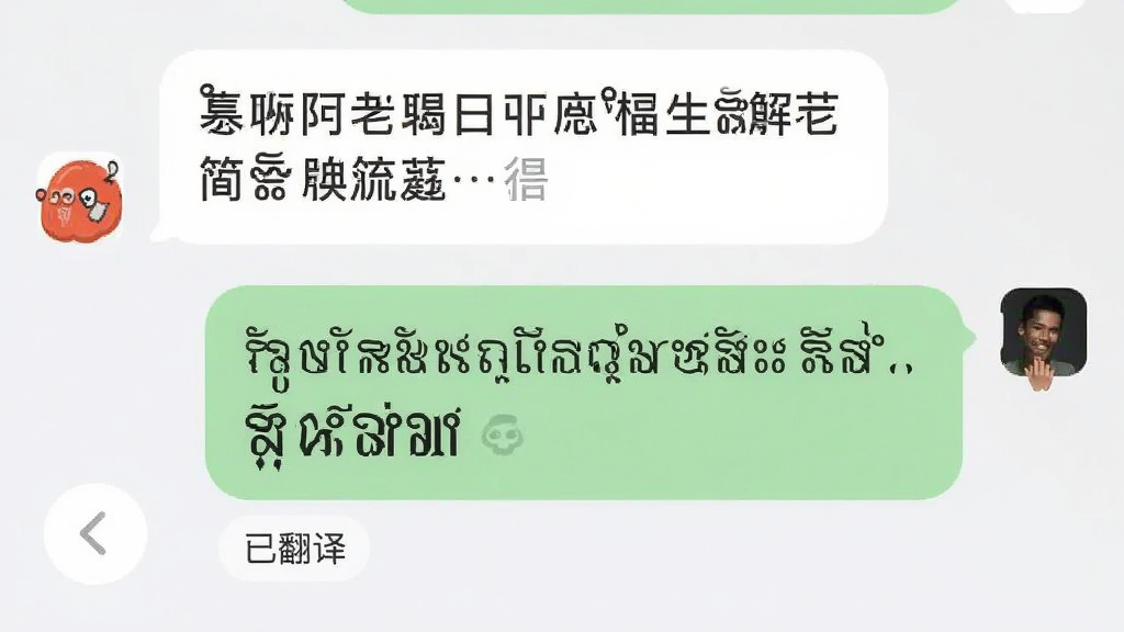 ����APP������棬��ʾһ��������Ϣ���Ӧ�������﷭���������������·��С��ѷ��롱��ǩ����������������ݶԻ���ʽ��ɫ����ͣ����������ɶ�����������ˬ�����ʸɾ����޶���Ԫ�ء�