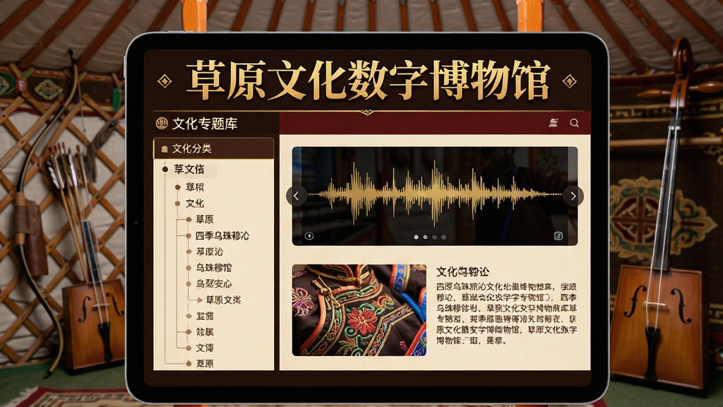 ���壺ƽ����Ժ���չʾ���ļ��������ߡ��Ļ�ר�����棬����Ϊ�ɹŰ��ڲ�װ�Σ����й�������ͷ�١����֣�����������ҷ��������Ϊ�Ļ�������״Ŀ¼���Ҳ�Ϊ����չʾ��������ͼƬ�ֲ������ֽ��ܡ��Ű棺��������⡰��ԭ�Ļ����ֲ���ݡ�ʹ�ý�ɫװ�����壬�·�����ģ��������С���񣺸��������ֽ�ϣ���ɫ��Ϊ���ء��������ɫ��Ӫ��ׯ�ص��ŵĲ���ݷ�Χ��ϸ�ڣ�չʾ�����ɹ��峤�����Ĳ�����Ƶ���ӻ�ͼ����ͼƬΪ�������߻������ϸ�ڣ�����ϸ��չ�ִ������������ʣ����廭�ʣ��ɾ��޶���Ԫ��