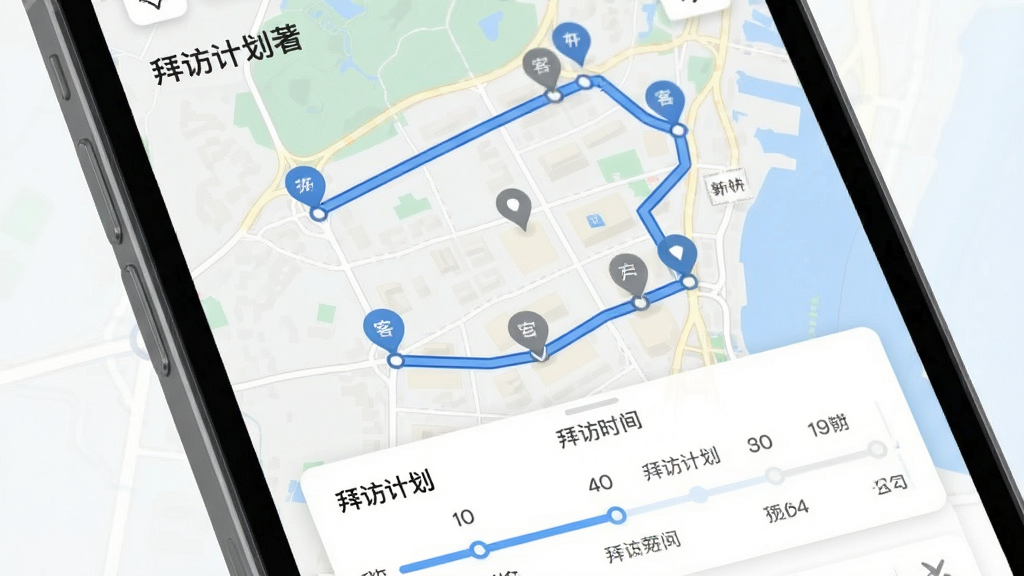 Linker�ݷ�����·�߹滮���ܽ��棬��ͼ����ʾ����ͻ���������ɫ����·�ߣ��ײ��аݷ�ʱ���ῨƬ���ֻ��������࣬��ͼ��ɫ��ͣ����廭�����������ֱ�ע���ݷüƻ��������ʸ��壬�޶���Ԫ��