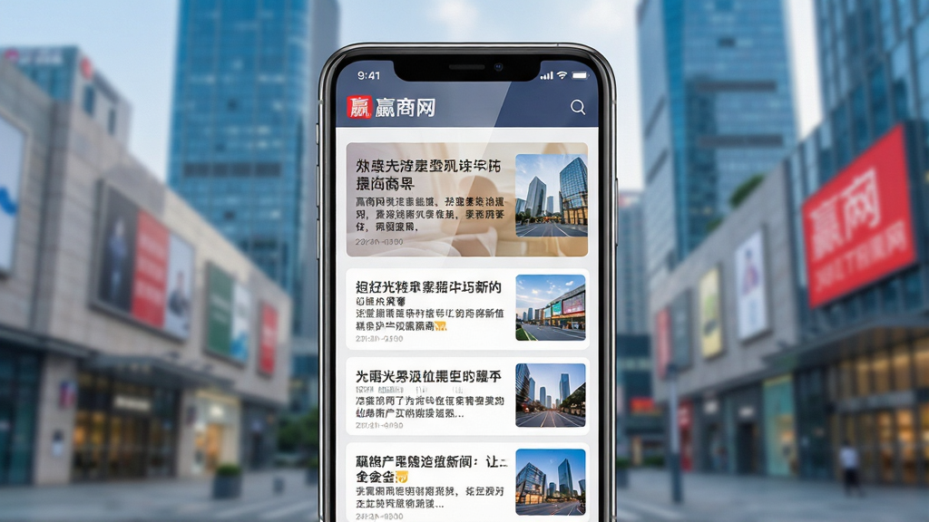 һ��Ӯ�����ֻ�APP����Ļ��ͼ���ͼƬ�����Ӿ�չʾ��Ѷ��Ϣ����������Ŀ���⡢ժҪ����ͼ������Ϊ�����ֻ�����Ļ��ʾ��Ӯ��������������ű��⿨Ƭ������Ϊ�ֻ����У�������ģ�����ִ�������ҵ����Ⱥ���Ű���������б�ʽ��ÿ����Ϣ������ͼ������ִ�����ƽ����ϸ�����ֻ��߿���Ļ���⣬ɫ�����������ʸ��壬�ɾ����޶���Ԫ�ء�