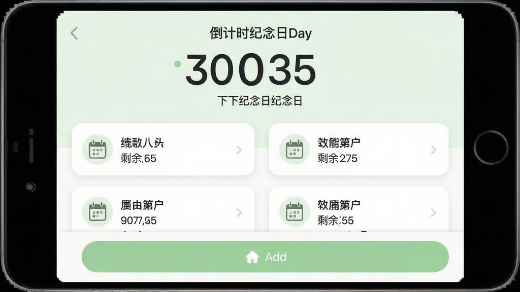 һ��չʾ����ʱ������DayӦ��������ĸ����ͼ�����������¼�Լ��������ʾ������һ�������յ��������֣��в��Կ�Ƭʽ�������ж����������Ŀ��ÿ����Ƭ��������ͼ�ꡢ������ʣ���������ײ�����Ŀ�����Ӱ�ť��������ɫ��ͣ��԰�ɫ��ǳ��ɫΪ�������ʸɾ��޶���Ԫ�أ�����������ʾ������ʱ������Day������