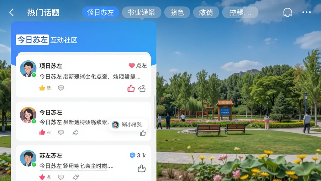 ��������Ϊ���������󡱻����������۽��棬��ʾ�û������б��͵�������ͼ�꣬����Ϊ����԰ʵ����Ƭ������Ϊ�ֻ��������»�����������������Ż����ǩ�����Ϊ�罻app�����ļ�࿨Ƭʽ��ƣ�ɫ�����죬���ʸɾ����޶���Ԫ�ء�