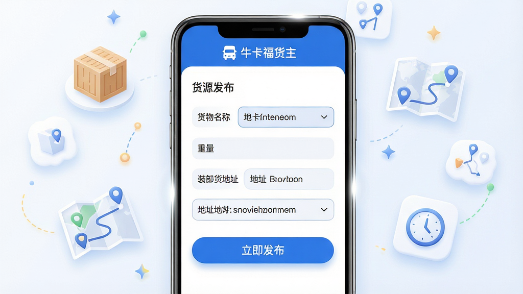 ���壺ţ��������App�Ļ�Դ����ҳ�棬��Ļ��ʾ����Դ�����������������������ơ�������װж����ַ�ֶΣ��·��С�������������ɫ��ť�����֣��ֻ���Ļռ�ݻ������壬��ΧƯ�����Ļ����䡢·��ͼ��ʱ��ͼ�꣬������Ч���ݡ��Ű棺�������У��ֶζ��룬��ť��Ŀ����������ʾ��ţ����������Ʒ�Ʊ�ʶ��������񼫼���������ɫ����Բ�ǿ�Ƭ��ƣ��Ӿ�Ч���ɾ�������ϸ�ڣ����������Զ����ĵ�ַ���������򣬰�ť����΢��Ӱ����Ļ��Ե�и߹ⷴ�䡣���ʣ�����ϸ�壬ɫ����ͣ�����������Ԫ�ء�